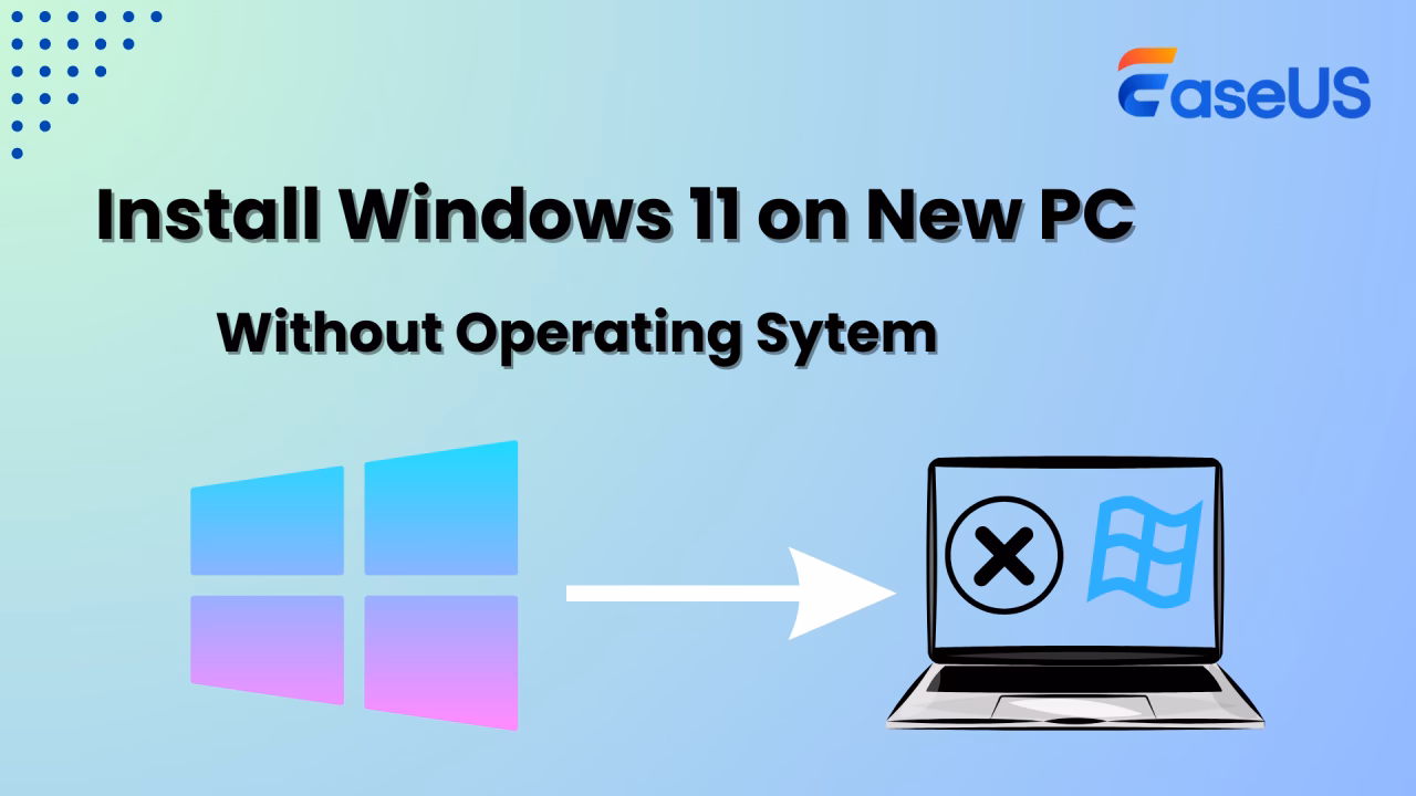 Can I install Windows 10 on a new PC without an OS?