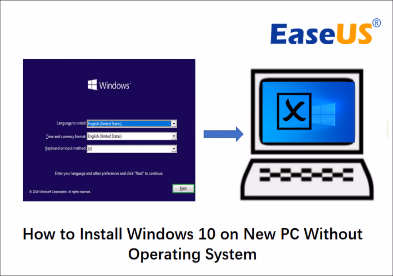 How to install Windows 11 on new computer?