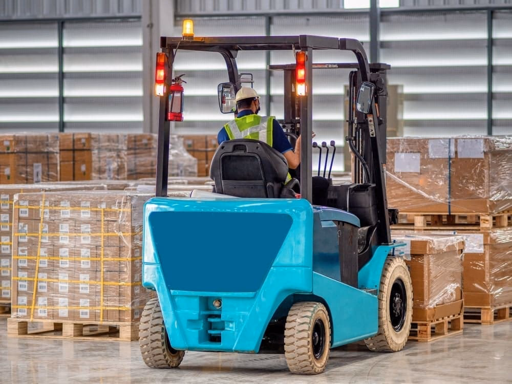 How do you operate a forklift?