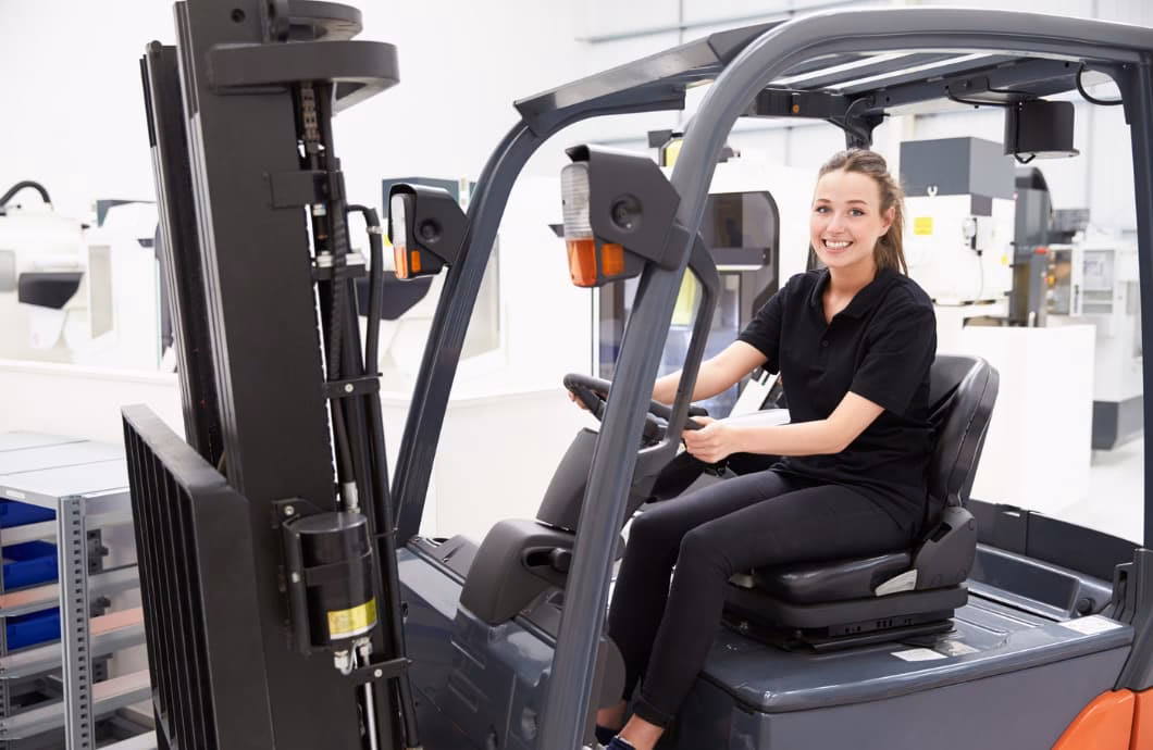 How to drive a forklift?