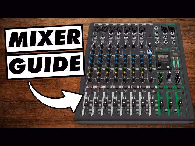 What is an audio mixer?
