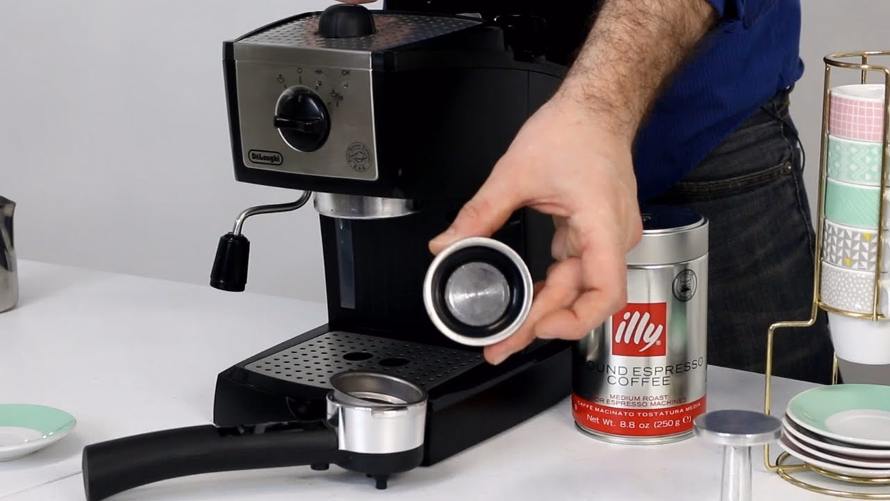 How long does it take to descale a DeLonghi espresso machine?