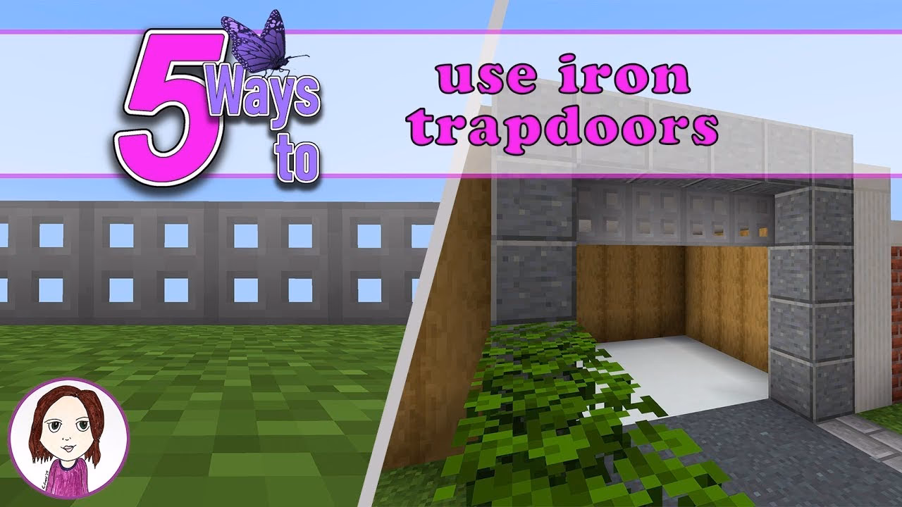 Can the Iron trapdoor open without a Redstone signal?