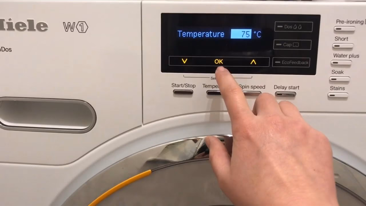 How long does it take to read a Miele washing machine manual?