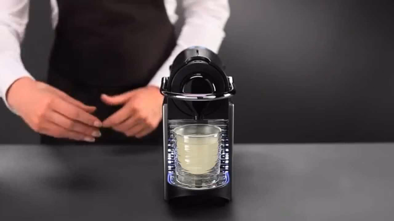 How do you descale a Nespresso Pixie?