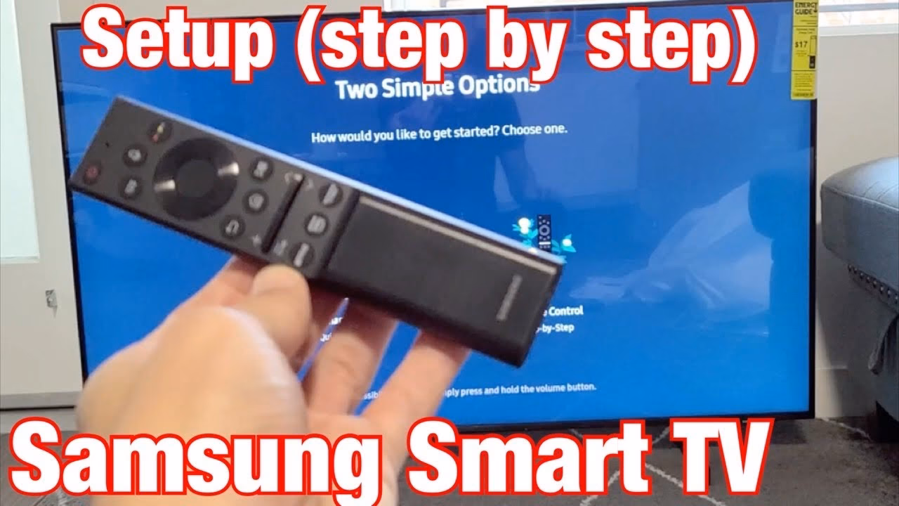 How to set up a Samsung TV?