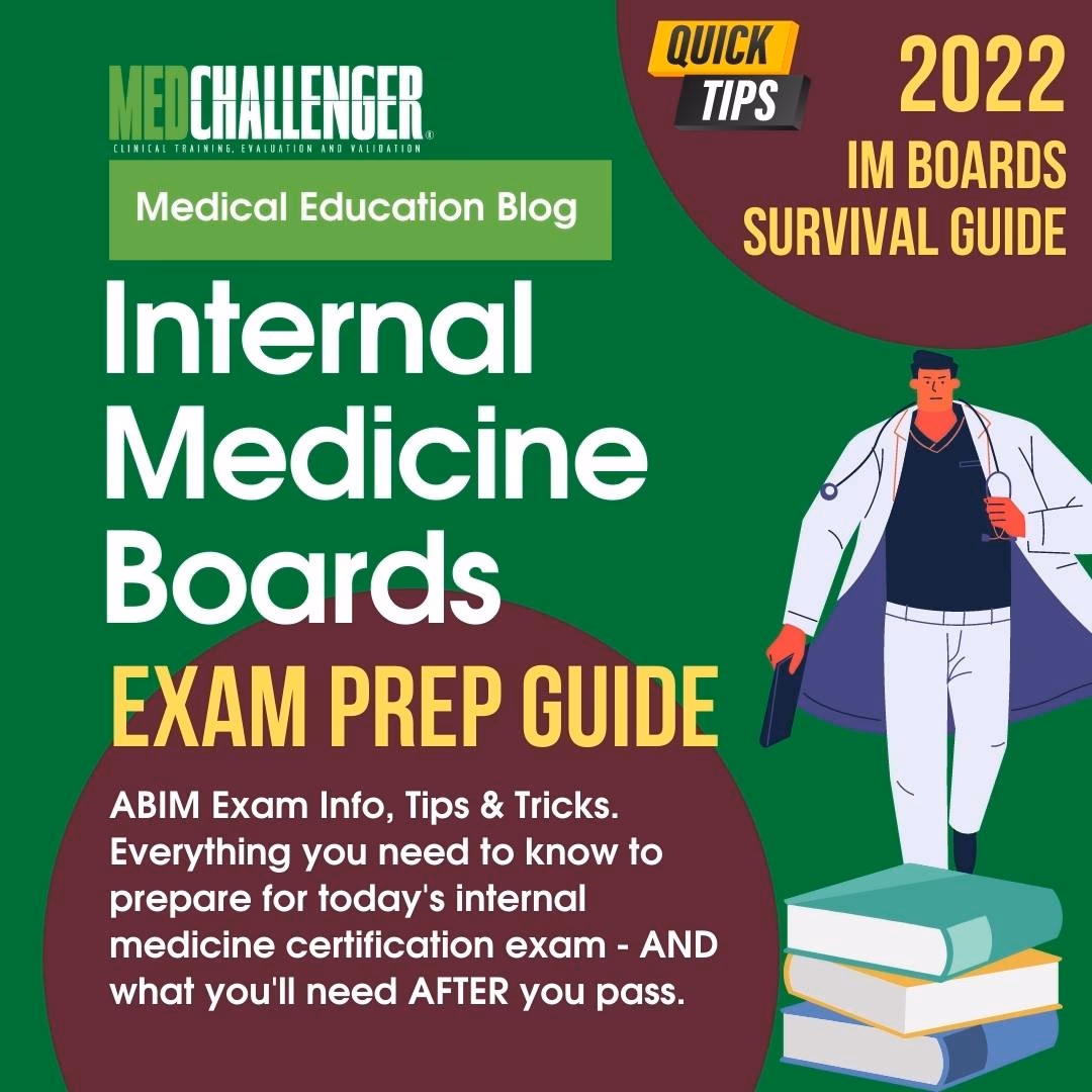 Is the Internal Medicine board exam pass or fail?