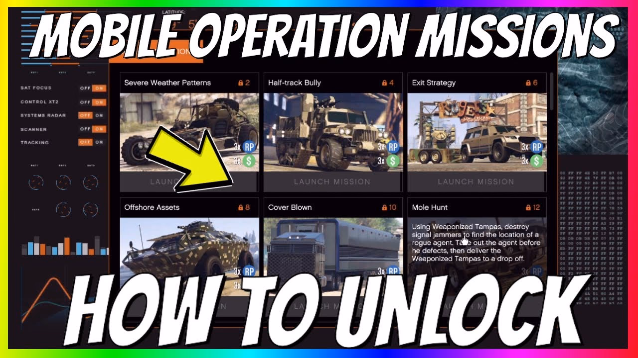 How many mobile operations missions are there?