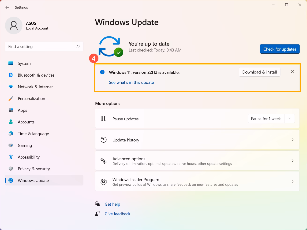 How do I update Windows 10?