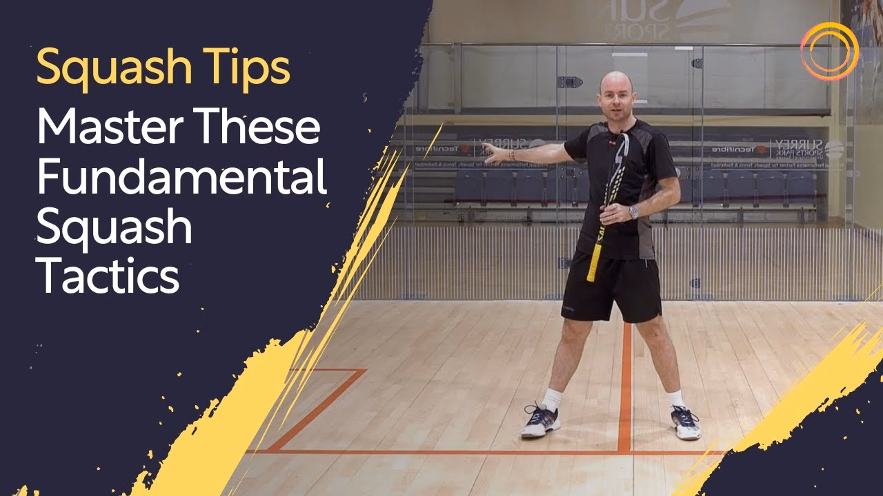 How do you start a squash match?