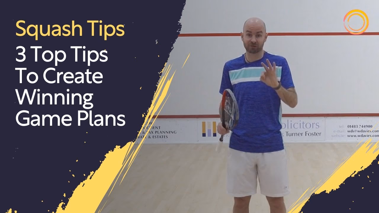 How do you start a squash match?