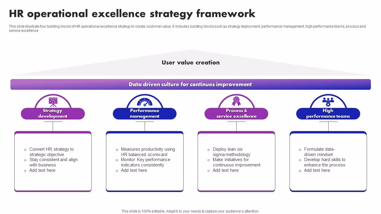 What is operational excellence?