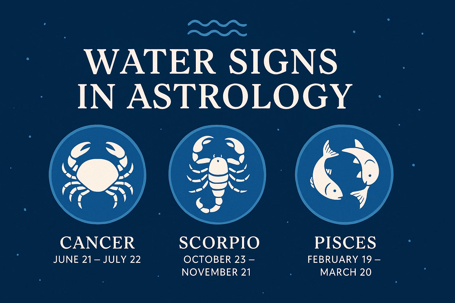 Is cancer a water sign?