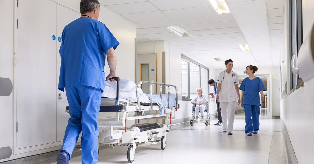 What does I work in a hospital as a nurse mean?
