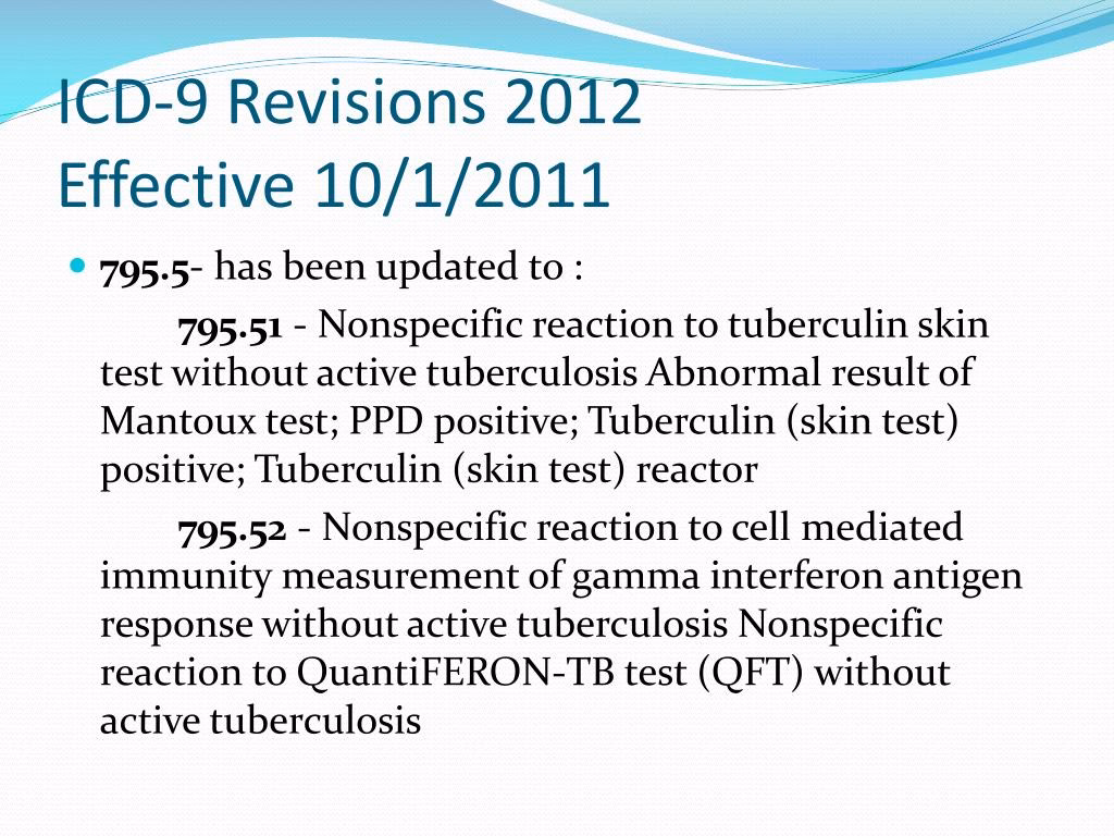 What is the ICD-9 code for pulmonary tuberculosis?