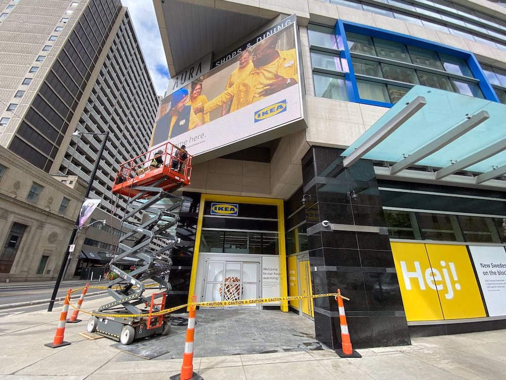 How many IKEA stores are in Toronto?