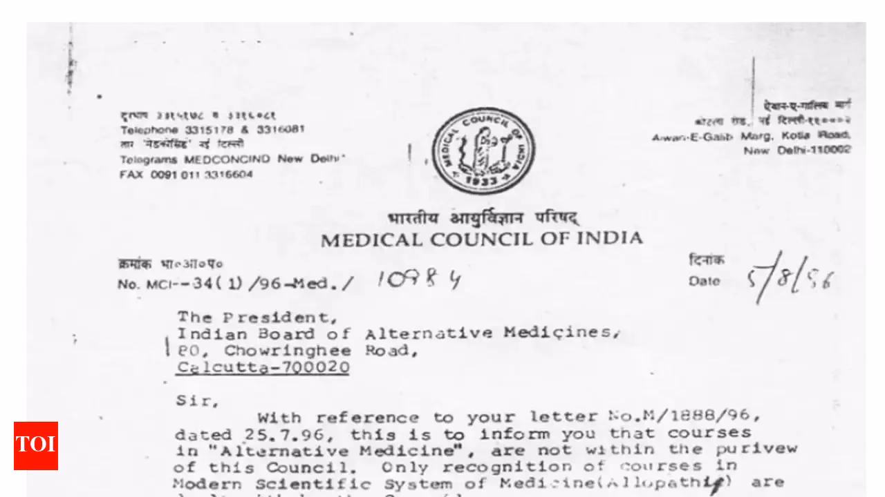 What is Indian Board of alternative medicine?