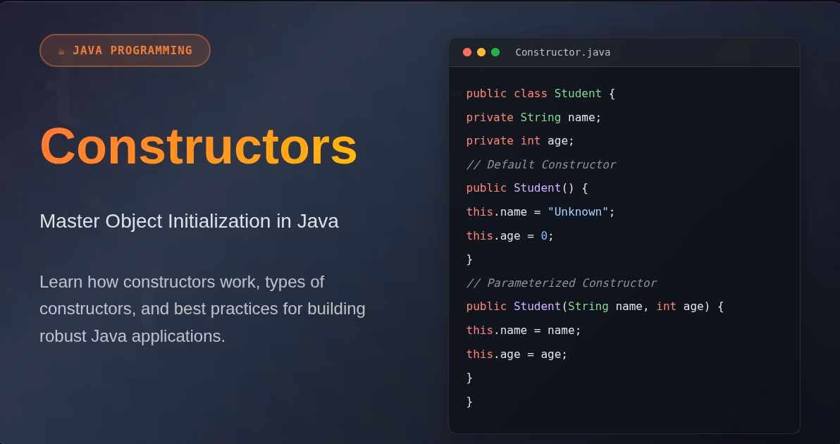 Does property 'name' have an initializer?