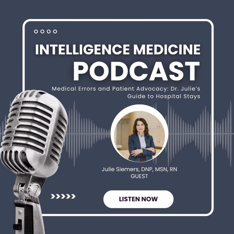 How do I listen to the Intelligent Medicine Podcast?