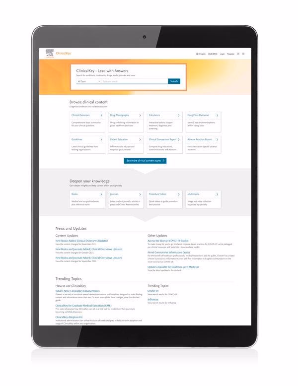 What is Elsevier ClinicalKey?