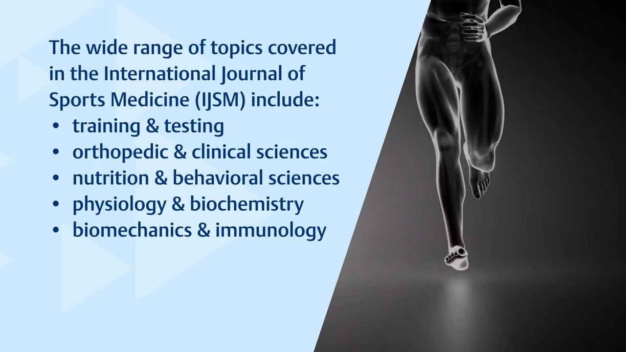 What is the International Journal of sports medicine (ijsm)?