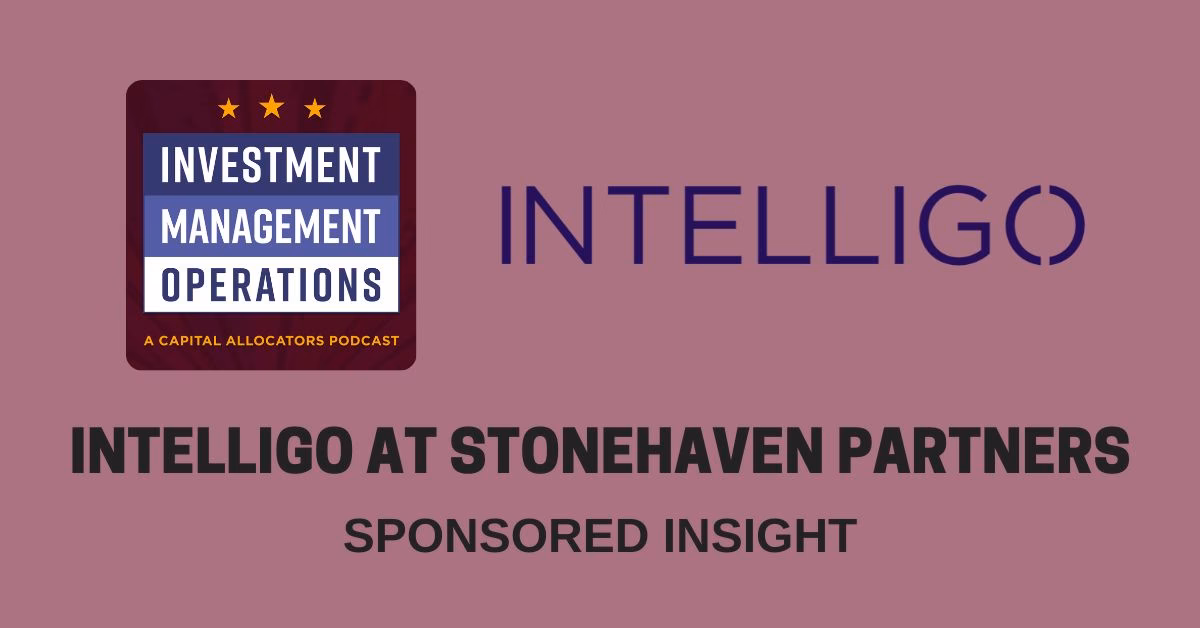 What does an investment operations manager do?