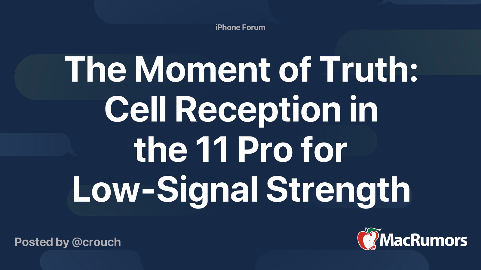 What if my iPhone has a weak signal?