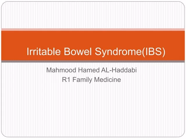 How to treat Irritable Bowel Syndrome (IBS)?