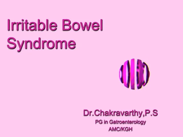 What are the side effects of irritable bowl syndrome?