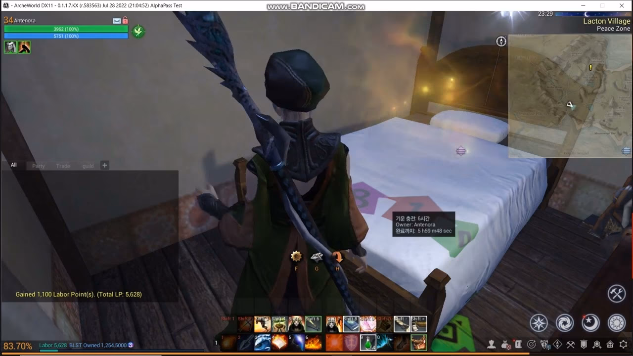 Do you get labor points if you play steam?