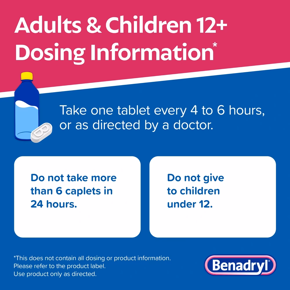 Can you take Benadryl if you have allergies?