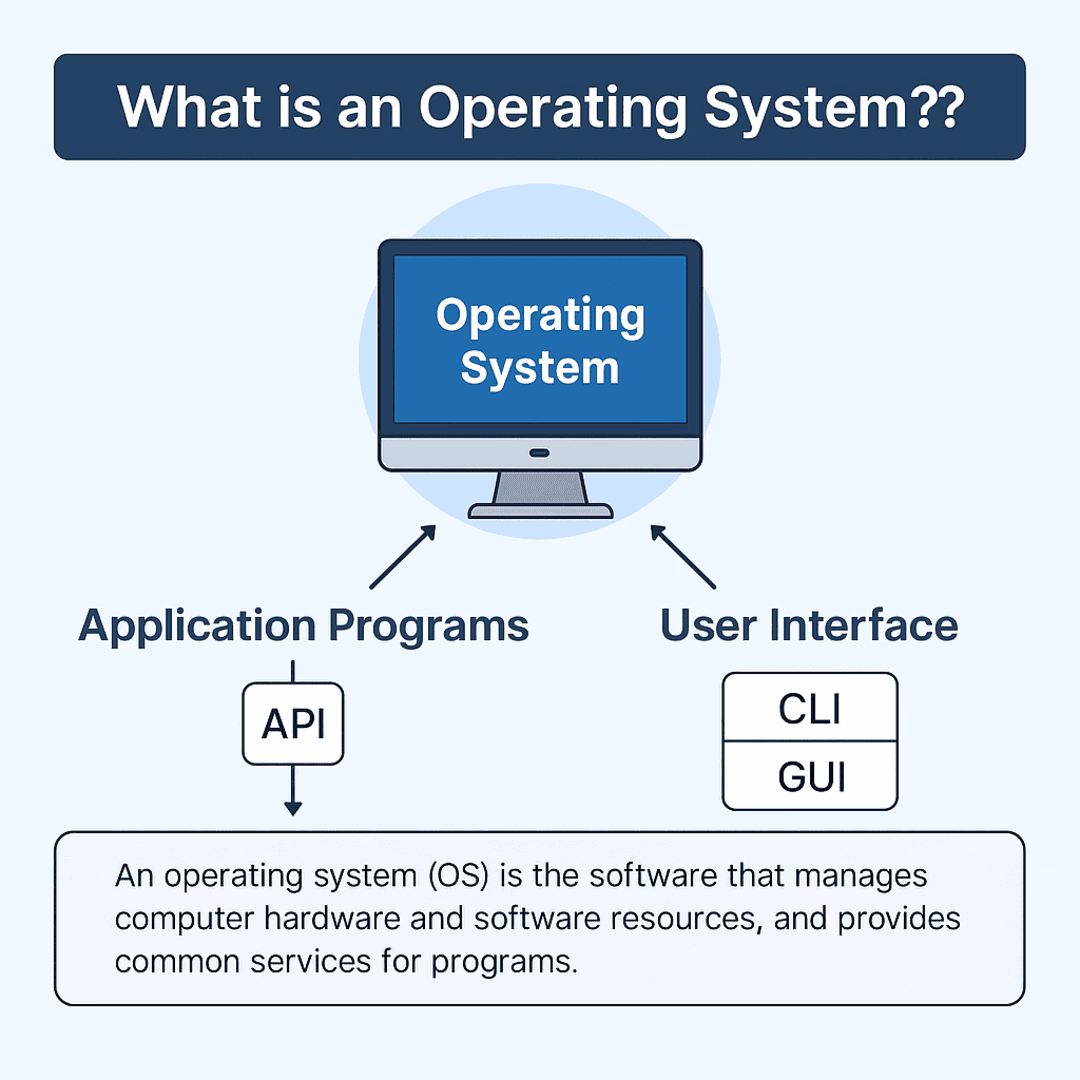 What is an example of an operating system?