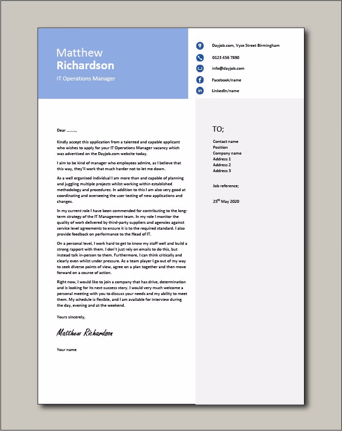 How much does an Information Technology Operations Manager make in UK?