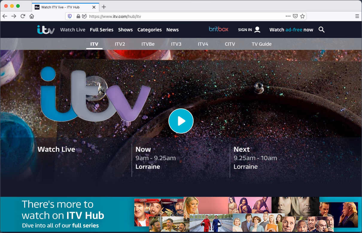 When will ITV move to the BBC's location?