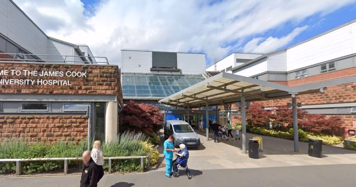 Does James Cook Hospital have disabled parking?