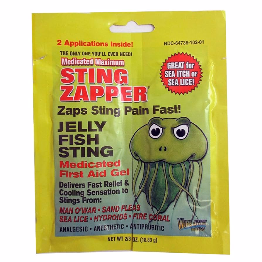 Can chamomile help a jellyfish sting?