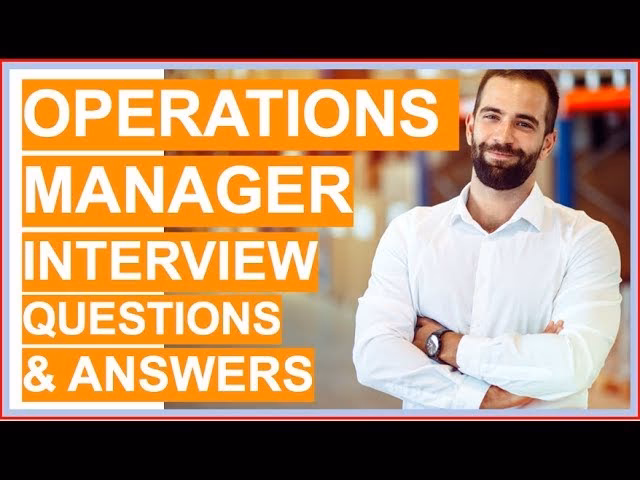 How do you choose a head of operations?