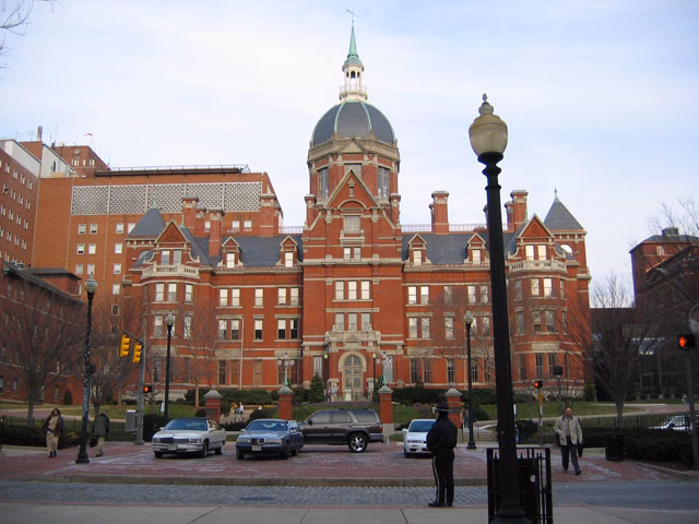 Where is Johns Hopkins University located?