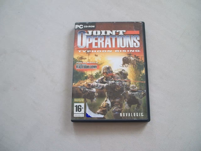 Does Joint Operations Typhoon Rising have a serial number or unlock key?