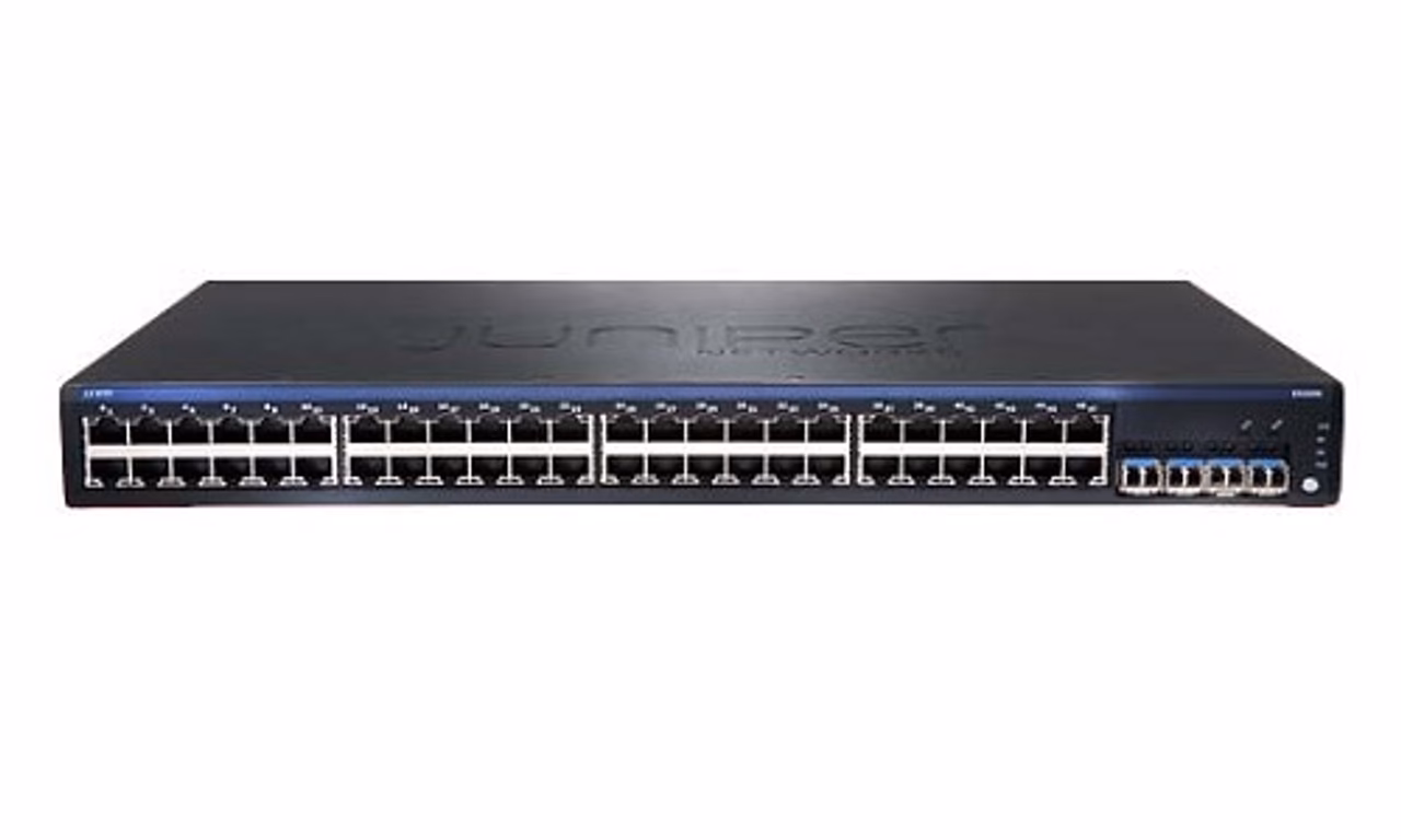 How many ports does an EX2200 switch have?