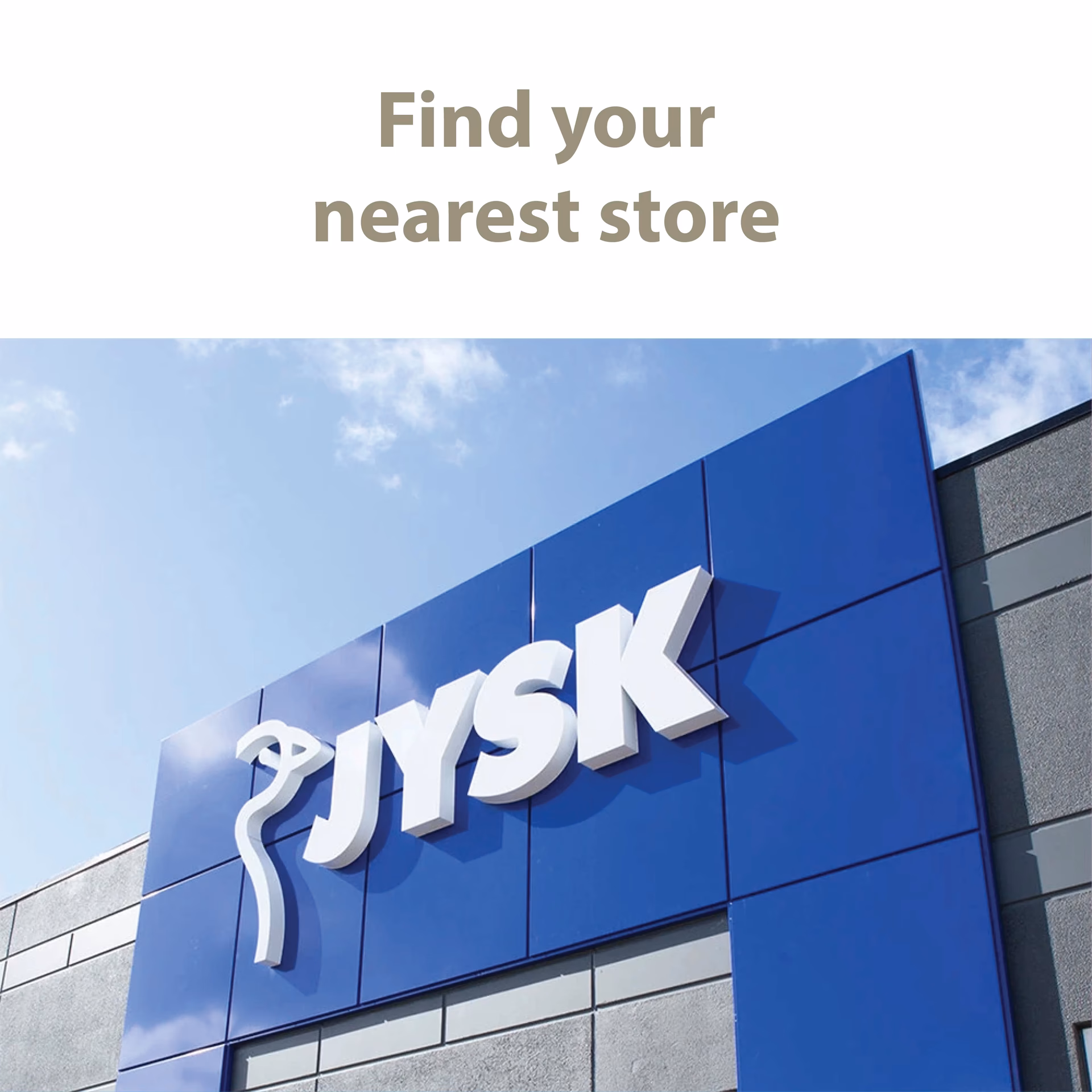 What are the opening hours of Jysk shop?