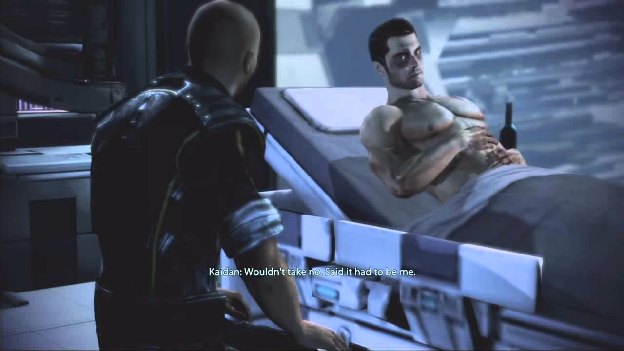 Is Kaidan a female Shepard in Mass Effect 3?