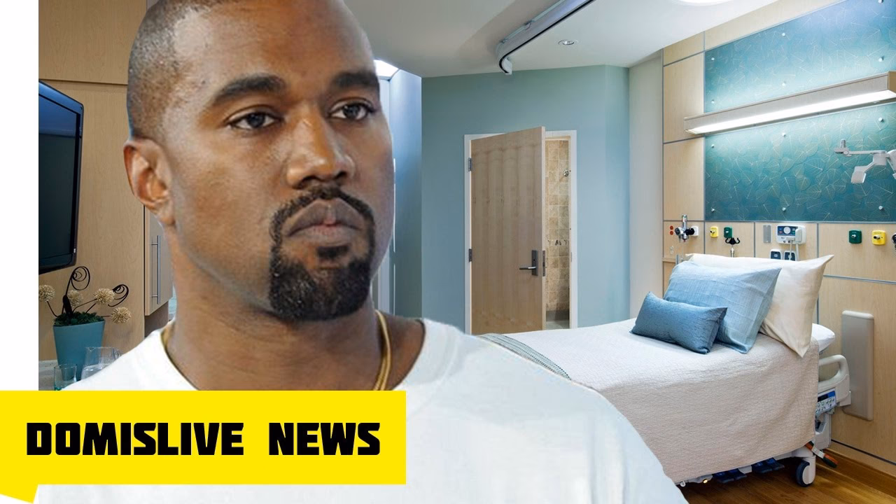 Why was Kanye West hospitalized?