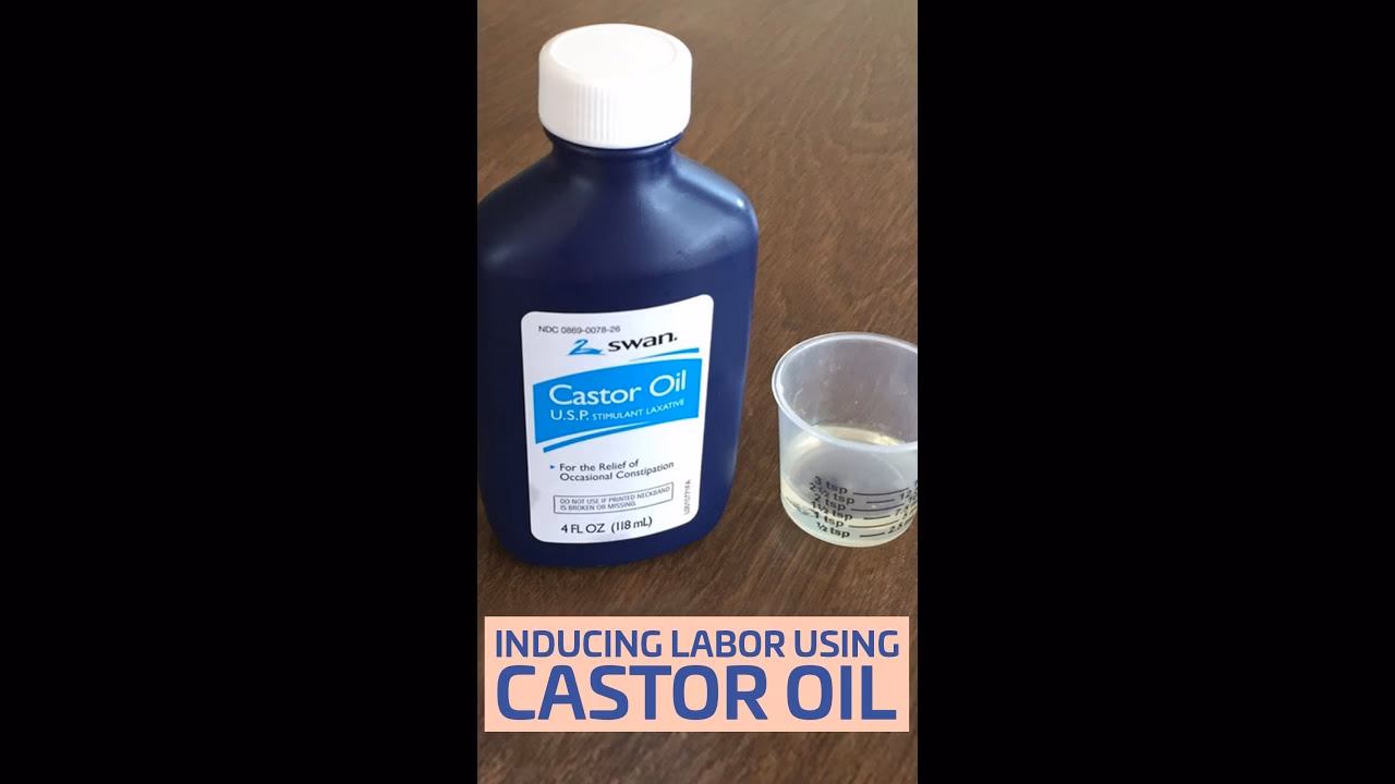 Does castor oil induce labor?