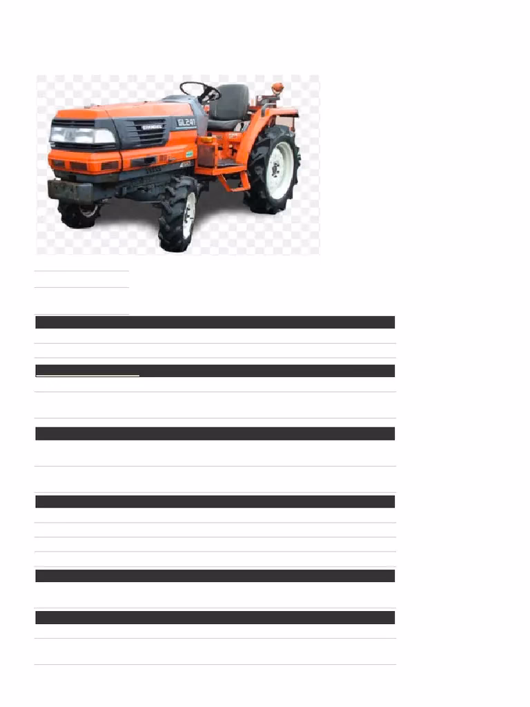 How many Kubota Tractor manuals are there?