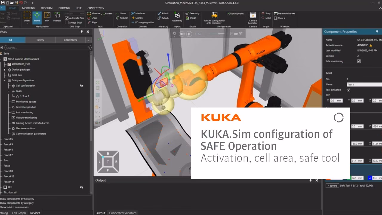Does Kuka safe operation work?
