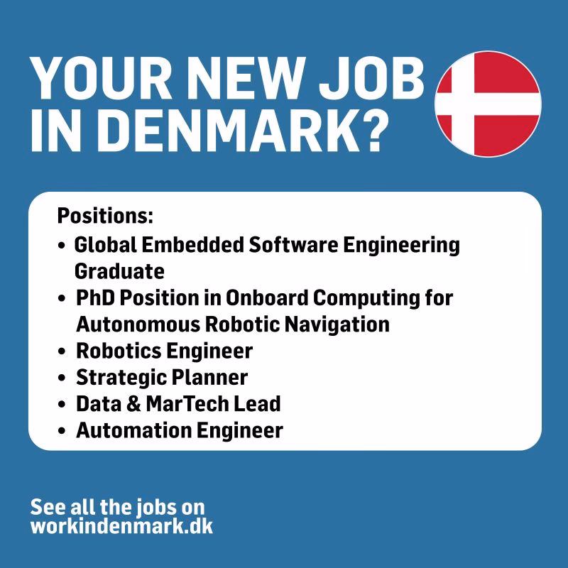 Are there any job openings in Denmark?