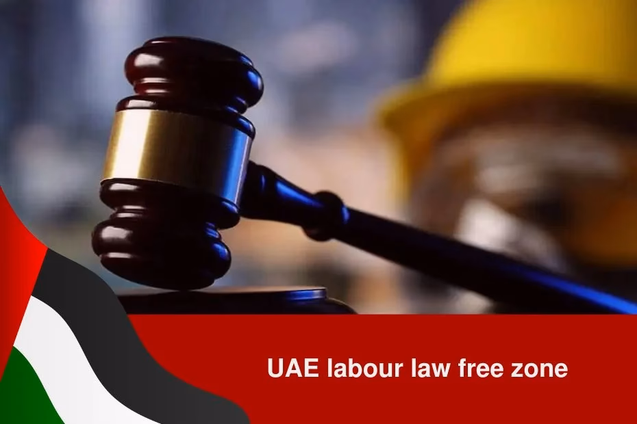 How does the UAE's labor law protect employees?