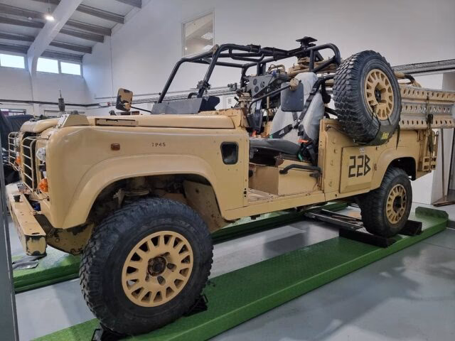 How many land rovers are still in service?