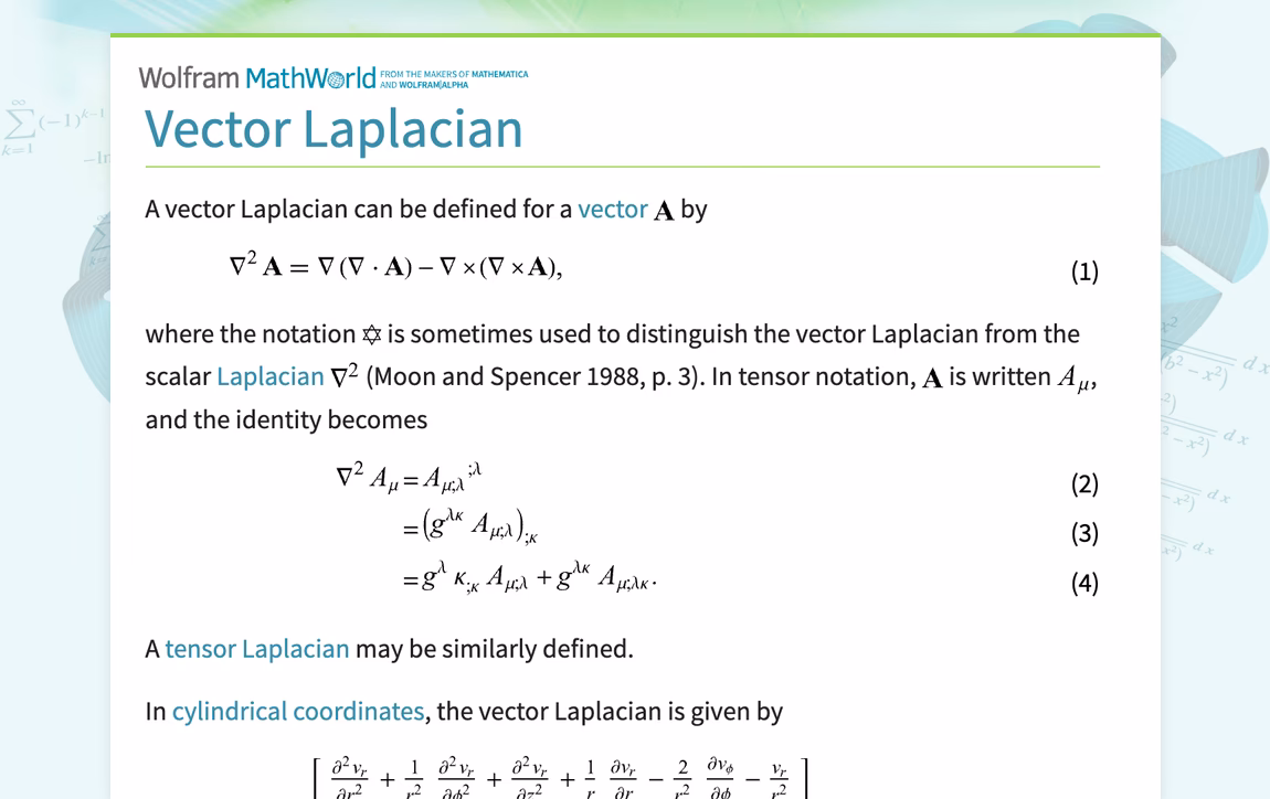 What is Laplacian – Beltrami operator?